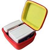 Anleo Hard Travel Case for Skip BO + UNO Card Game/Skip BO + Phase 10 Card Game..Fits up to 300 Cards.Not Including Cards (Red+Yellow)