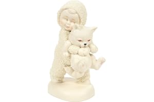 Department 56 Snowbabies Friends and Family Kitten Hug Figurine, 4.49 Inch, Multicolor