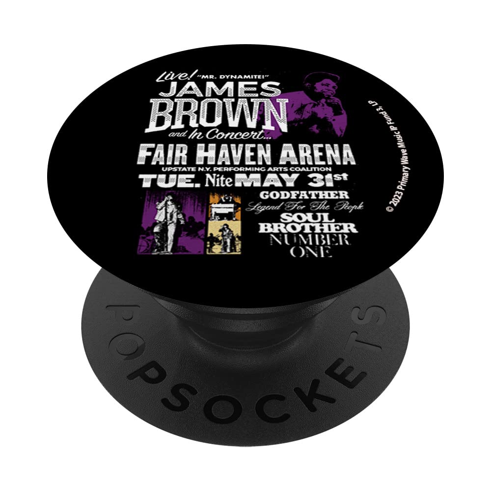 James Brown Fair Haven Arena PopSockets Swappable PopGrip