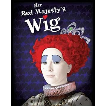 Parrucca 3 Regina Di Cuori Alice Nel Paese Delle