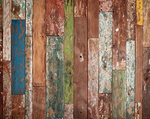 OhPopsi WALS0031 Weathered Wood Wall Mural