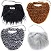 Tigerdoe Fake Beards for Adults Kids - Costume Accessories - Beard & Mustache - Fake Mustaches (4 Pack Costume Beards) primary
