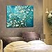 Wieco Art Huge Gallery Wrapped Giclee Canvas Print by Classic Van Gogh Reproductions, Almond Blossom Modern Canvas Wall Art Ready to Hang for Living Room Bedroom Home Office Decorations