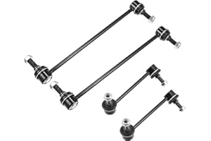 X AUTOHAUX 4pcs Front Rear Sway Bar Links K90349 K90716 K90717 Stabilizer End Link Suspension Kit for Honda Pilot 2003-2008 for Acura MDX 2001-2006