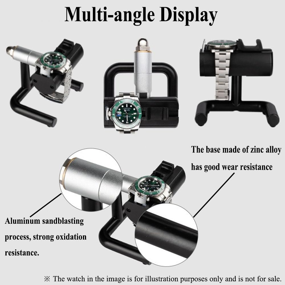 TICFROG Watch Timegrapher No.1000 Weishi, Multifunctional Watch Tester, Watch Timing Machine for Watchmaker, Watch Calibration Tool for Mechanical Watches with EN Instruction Watch Cleaning Cloth