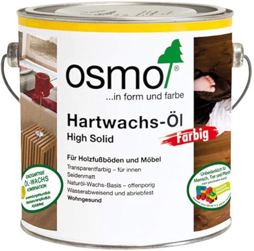 Osmo Wood Wax Transparent Stain 750ml (White 3040) Amazon.co.uk DIY