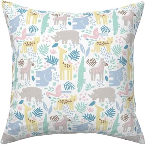 accent pillow case baby canvas nursery