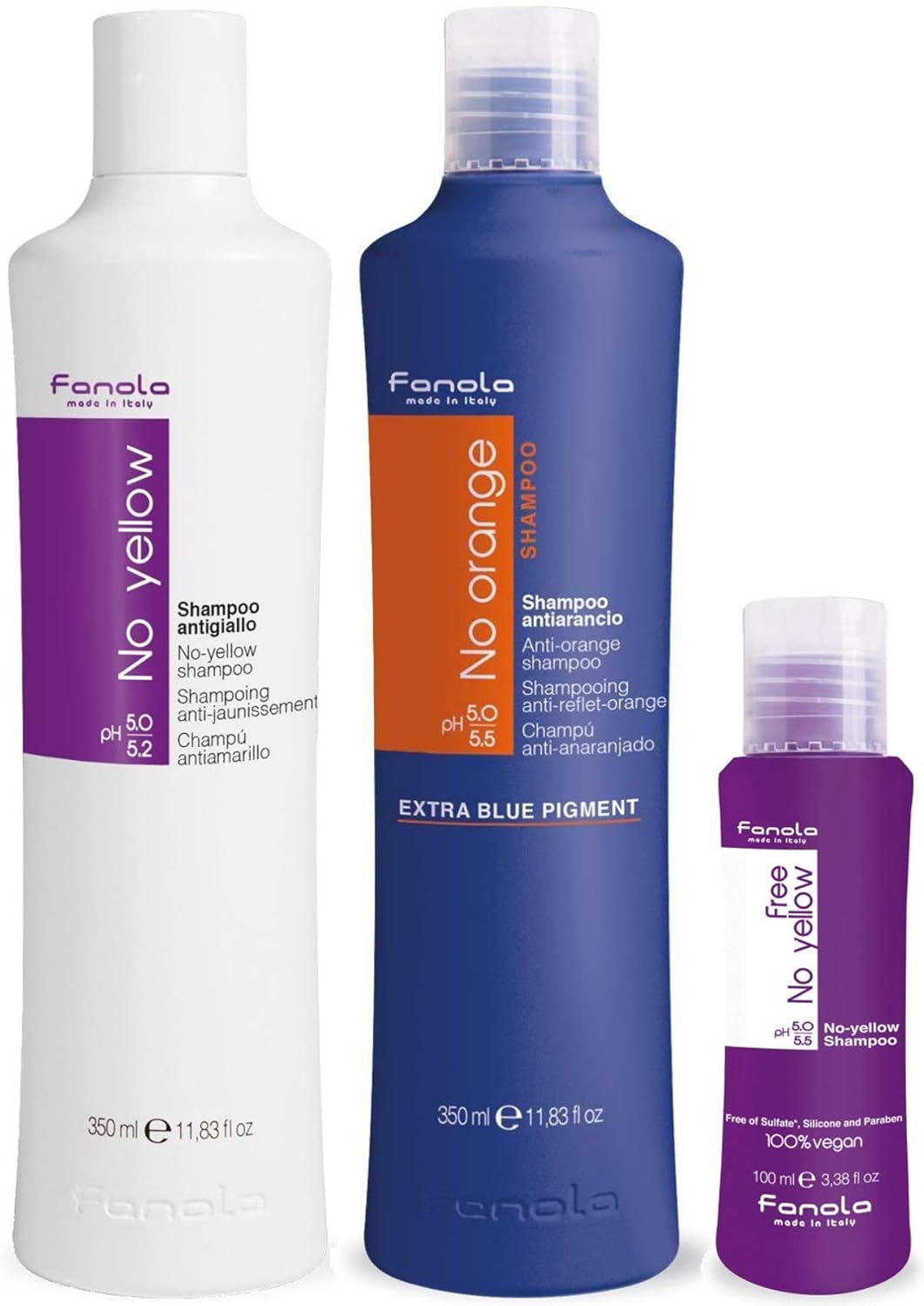 Fanola No Yellow and No Orange Shampoo