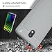 Nokia 2 Case, KuGi Nokia 2 case, Scratch Resistant & Anti Slip Flexible Soft TPU Case for Nokia 2 Smartphone (Gray)