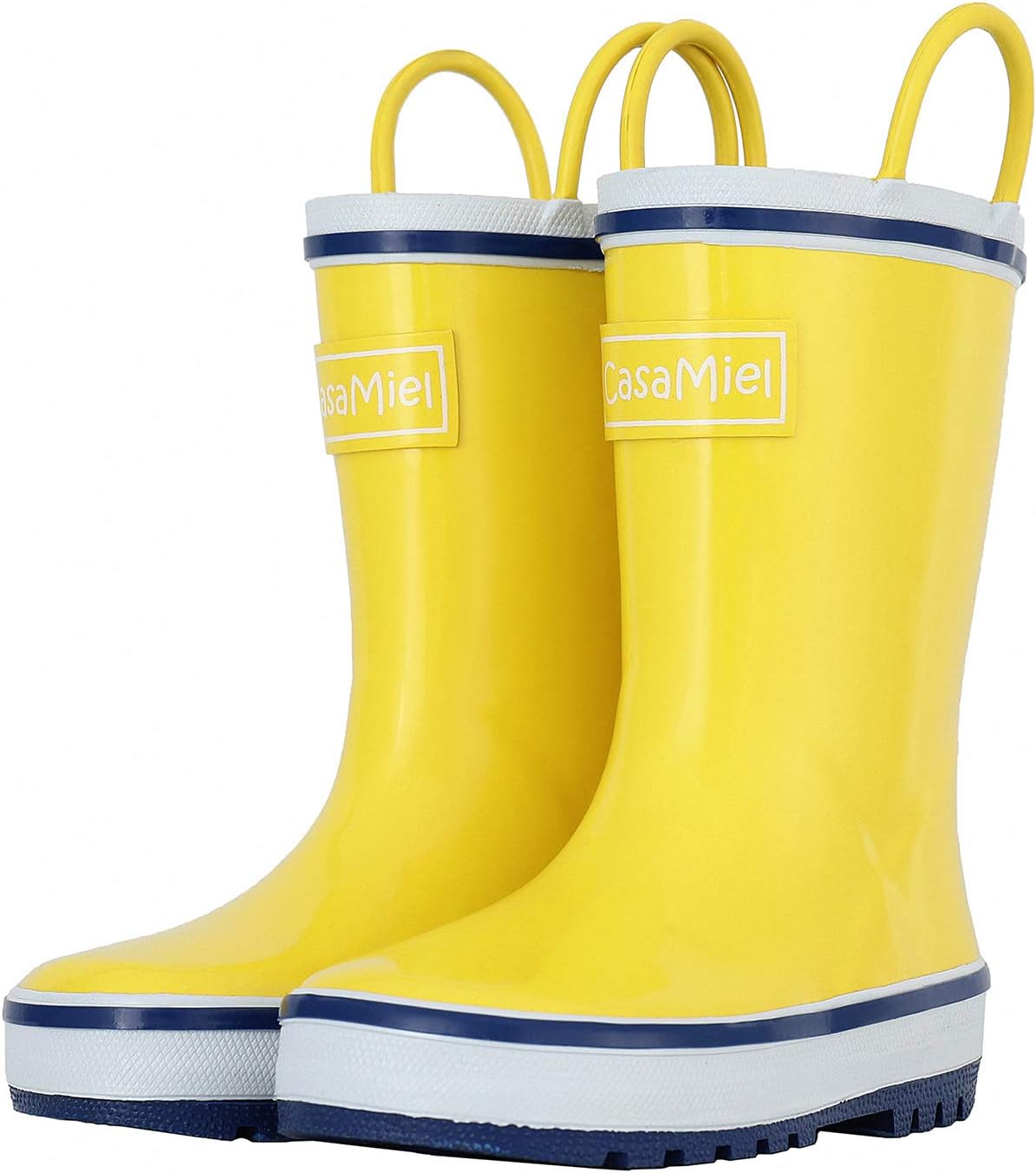 Toddler Rain Boots for  Kids  Unisex  Kids  Rain Boots for Girls and Boys, Handmade Natural Rubber Rain Boots for Children Botas Para Niños