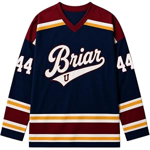 MLUTJINOO Off Campus Shirt Long Sleeve Hockey Jersey Shirts Graham 44 & Logan 22 & Tucker 46 & Di Laurentis 66 Shirts