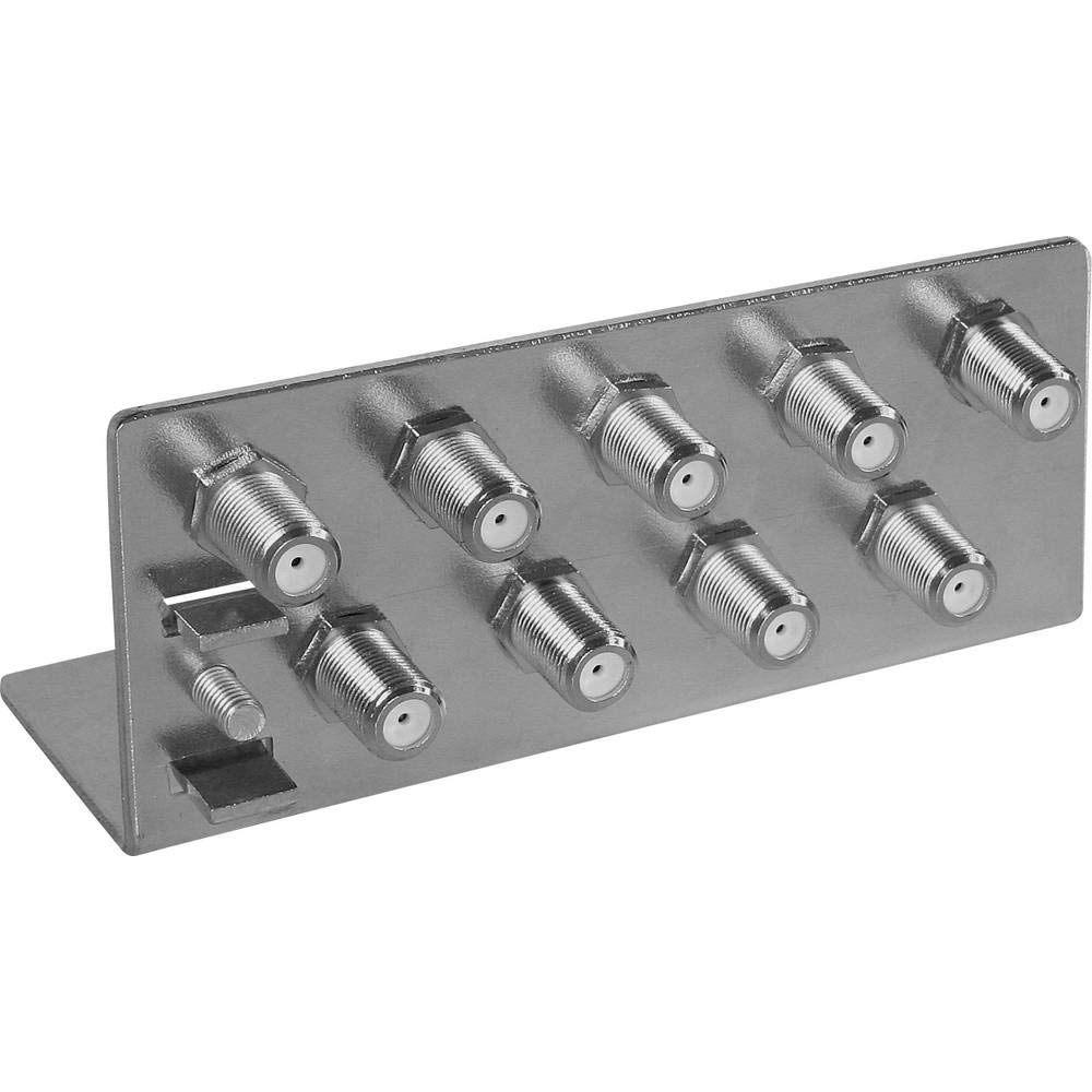 Axing QEW 9-50 Earth Angle 9-Way Potential Compensation Coaxial Earth Block Galvanised