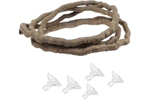 emours Small Animal Bend-A-Branch Jungle Vine Pet Habitat Decor with Sunction Cups