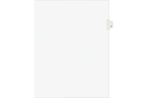 Individual Legal Exhibit Dividers - Avery Style, 6