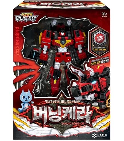 Amazon.com: SSmall Miniforce Dinoid Warrior Transforming Dino