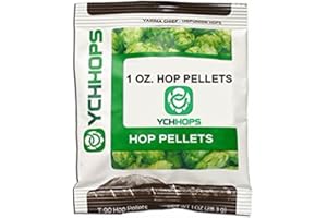 HopUnion 2014A Imported Hop Pellets for Home Brew Beer Making (German-Hull Melon), 1 oz