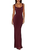 REORIA Women's Summer Cowl Neck Mesh Sleeveless