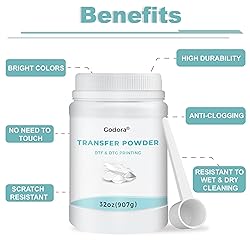 Godora DTF Powder White Digital Transfer Hot Melt