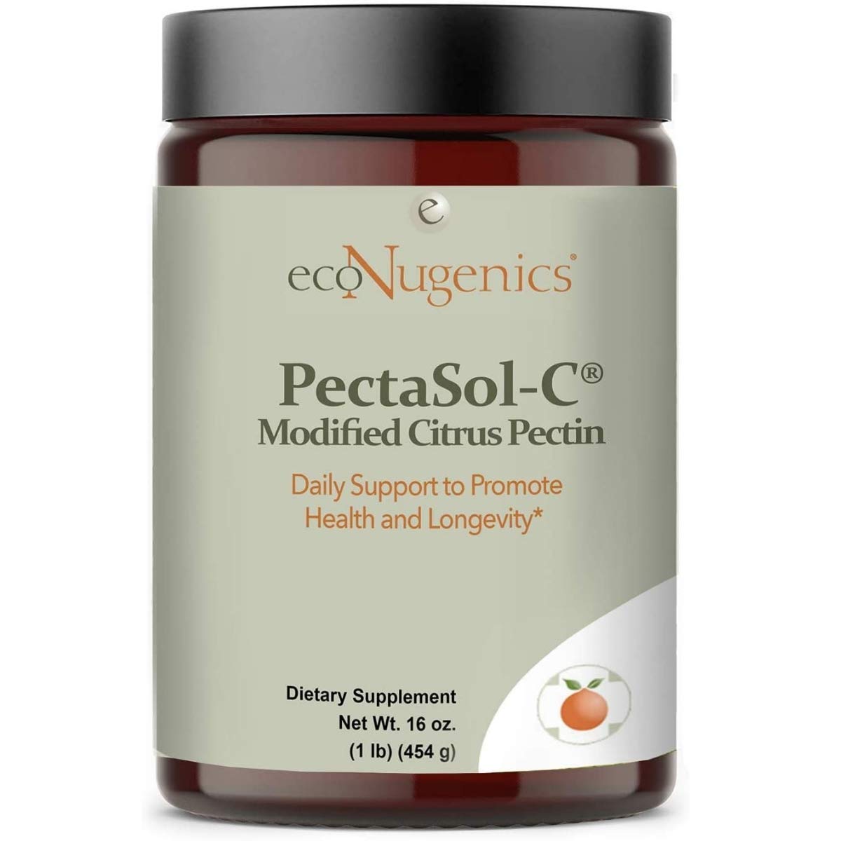 EcoNugenics PectaSolC Modified Citrus Pectin 454 Grams