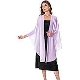 Baoqiya Chiffon Shawls and Wraps Wedding Party Shawl Scarf for Women Bridal Evening Dress on Special Occasion Dresses