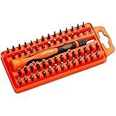 Eclipse Pro'sKit 902-219 58 Pc Precision Electronic Screwdriver Bit Set, Multi, one Size