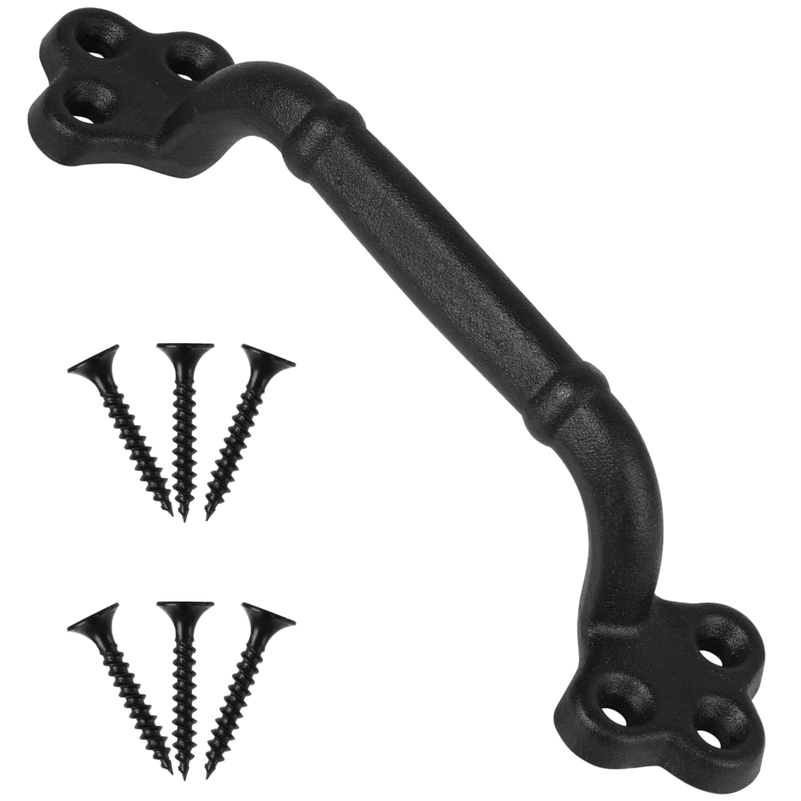 SWEWARM Door Pull Handle - 9’’ Rustic Gate Handle