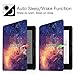 Fintie Case for Kindle Voyage - [The Thinnest and Lightest] Protective PU Leather Slim Shell Cover with Auto Sleep / Wake for Amazon Kindle Voyage (2014), Galaxy