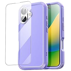 AICase for iPhone 16 Case with Glass