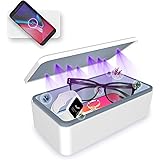 Cahot UV light Sanitizer Box, phone sanitizer with wireless charging, ultra-powerful 8 UV-C Sterilizer machine for Phone Toot