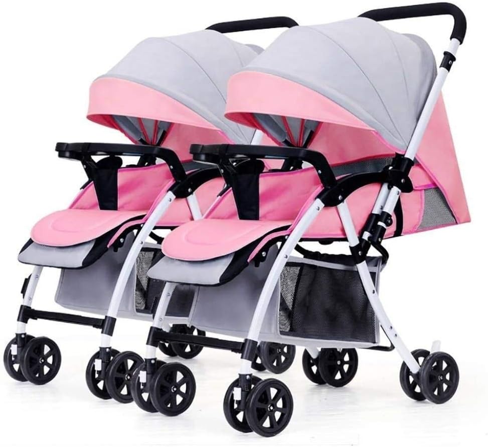 double pram for newborn and 3 year old