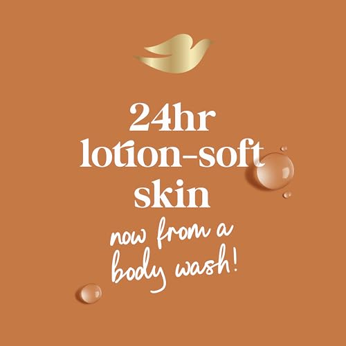DOVE BODY WASH WITH PUMP PAMPER SHEA BUTTER & VANILLA FOR 24HR LOTION-SOFT SKIN MOISTURIZING SKIN CLEANSER WITH NO SULFATES NO PARABENS 30.6 OZ