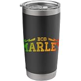 Official Bob Marley Rasta Logo Stainless Steel Insulated Tumbler