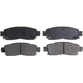 ACDelco Silver 14D883CH (19286141) Ceramic Rear Disc Brake Pad Set with Hardware