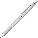 rOtring 600 Multicolour Pen and Mechanical Pencil 0.5mm 3-in-1 Black
