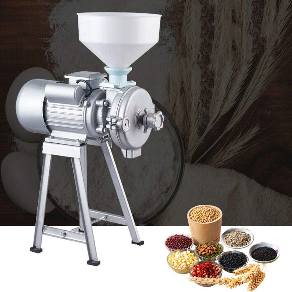 Buy 110V Electric Mill Grinder, Grain Mill Heavy Duty Commercial Grain