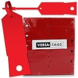 RED Self-Locking Arrow Key Tags