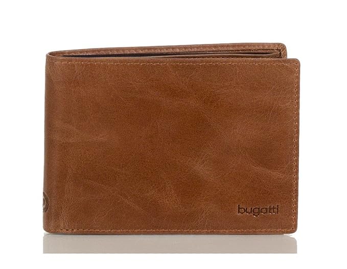 Bugatti Geldbörse Volo, 12 cm, cognac