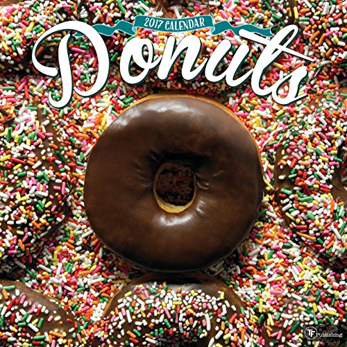 2017 Donuts Wall Calendar by 