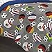 My Room Soccer Fever Teen Bedding Comforter Set, Gray, Twin