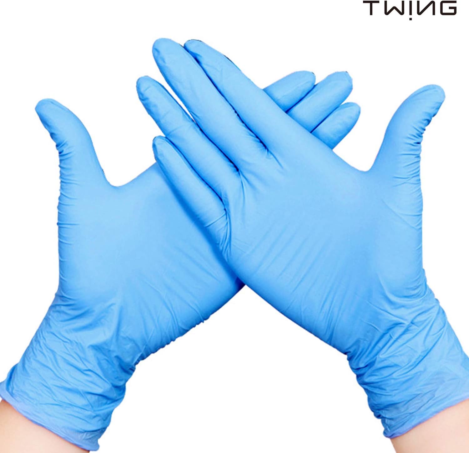 100 PC Nitrile Gloves Disposable Neutral Latex Free Examination Soft Food Safe