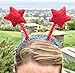 6 Bulk Patriotic Head Bopper Party Hats - Ideal for 4th of July Party Favors, Memorial Day BBQ, Fourth of July Parades or Fireworks, or Any Independence Day Event