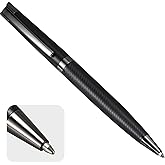 Eslye Fancy Ballpoint Pen with Gift Box, Nice Retractable Signaure Pen for Men Women Executive Business Office School Supplies, Refillable 1.0mm Black Ink