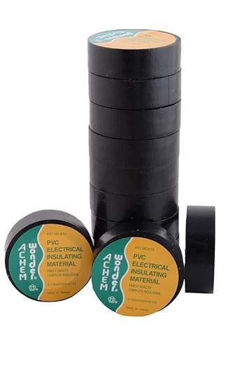 Achem Wonder Pvc Insulation Tape 24 Rolls 0 13 Mm X 3 4 Inches X 10 Yards Amazon In Office Products