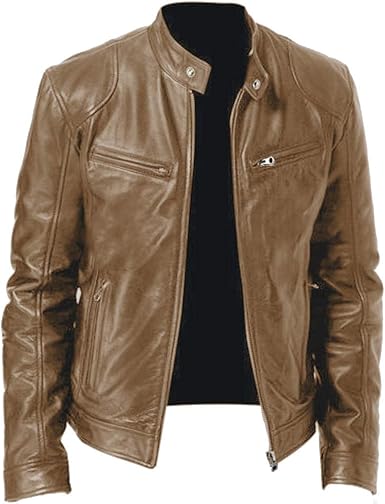 cuir jacket