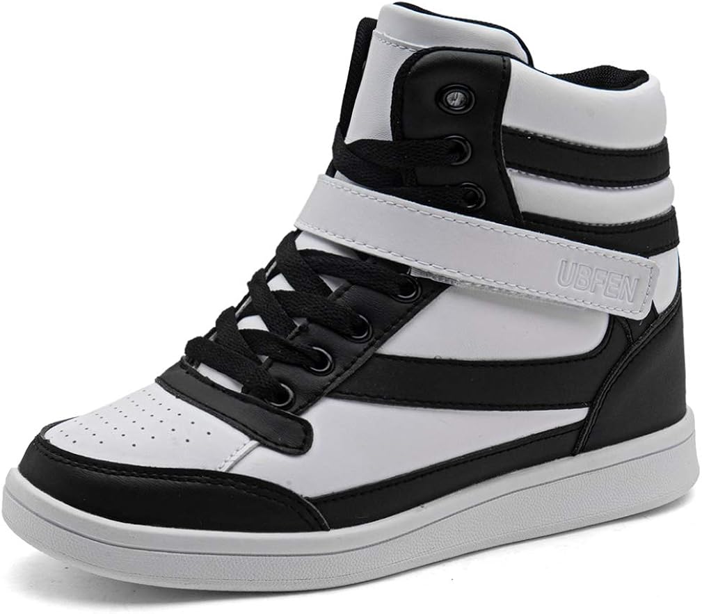 high heel high top sneakers