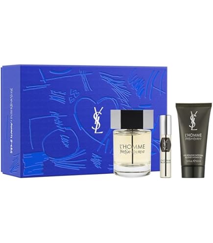 Amazon.com : Yves Saint Laurent L'Homme Men Gift Set (Eau De