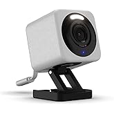 WyzeCam v4 Security Camera, 2K HD WiFi Smart Home Surveillance Camera, Indoor/Outdoor, Motion Activated Spotlight&Siren, Pet/