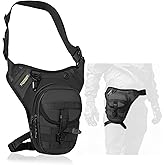 Motorcycle Leg Bag for Men Women Drop Leg Bags Tactical Thigh Bag Outdoor Fanny Pack for Hiking Climbing Cycling Fishing Riding