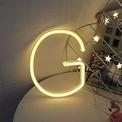 LED Neon Letter Lighting up Words Neon Alphabet