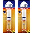 Ozium Air Sanitizer 0.8 oz Spray, Outdoor Essence (2 Packs, Citrus Scent)